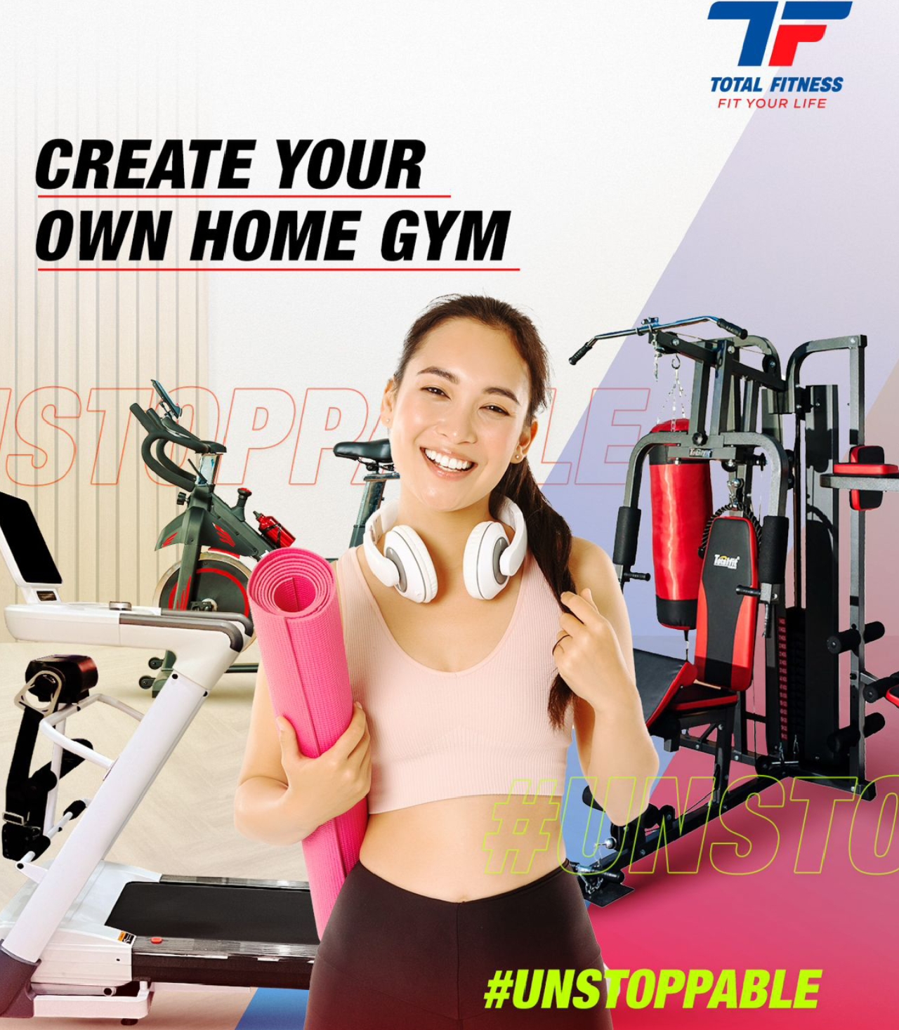 CREATE YOUR OWN HOME GYM